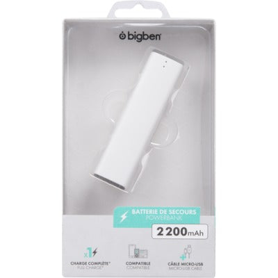 Batterie de secours blanche 2200mAh
